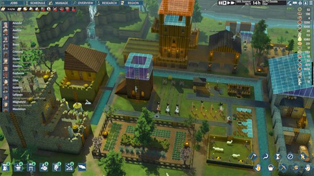 Hình ảnh gameplay Going Medieval Prisoners and Gates Early Access