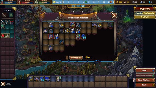 Hình ảnh gameplay Gladiator Guild Manager v20250312-TENOKE