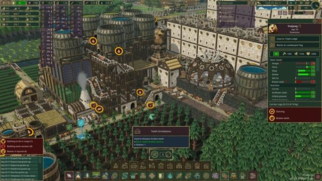 Hình ảnh gameplay Timberborn Wonders of Water Early Access