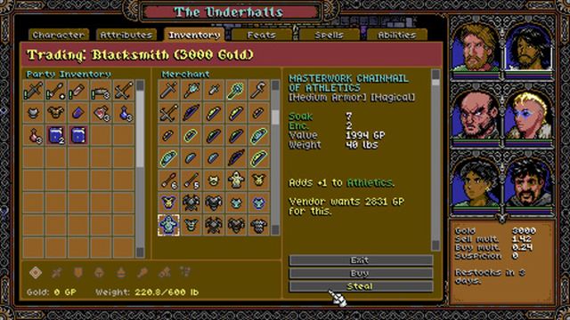 Hình ảnh gameplay SKALD Against the Black Priory v1.0.6b-P2P
