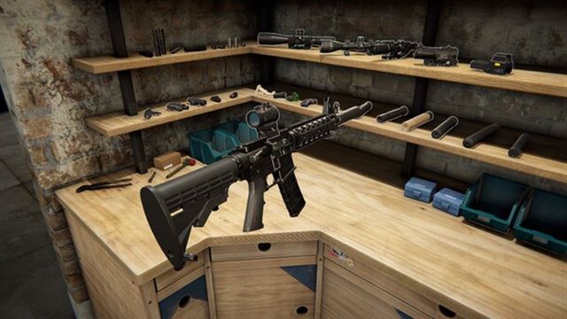 Hình ảnh gameplay Gunsmith Simulator v1.3.22-P2P
