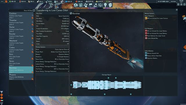 Hình ảnh gameplay Terra Invicta v0.4.18 Early Access