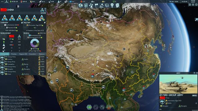Hình ảnh gameplay Terra Invicta v0.4.50 Early Access