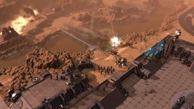 Hình ảnh gameplay Starship Troopers Terran Command v3.1.1-P2P