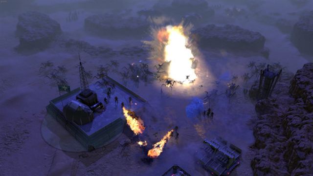 Hình ảnh gameplay Starship Troopers Terran Command v3.2.7-P2P