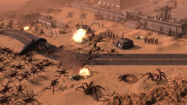 Hình ảnh gameplay Starship Troopers Terran Command v3.2.7-P2P