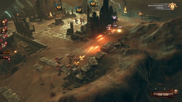 Hình ảnh gameplay Warhammer 40000 Battlesector Astra Militarum-RUNE