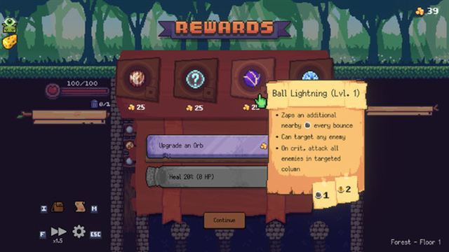 Hình ảnh gameplay Peglin-GoldBerg