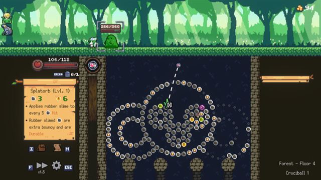Hình ảnh gameplay Peglin-GoldBerg