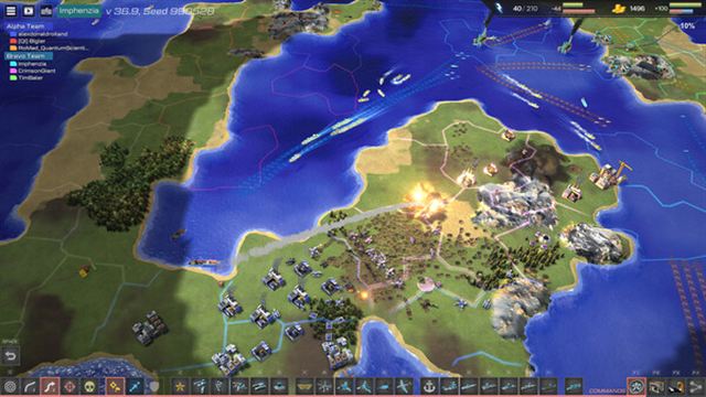 Hình ảnh gameplay Line War-GoldBerg