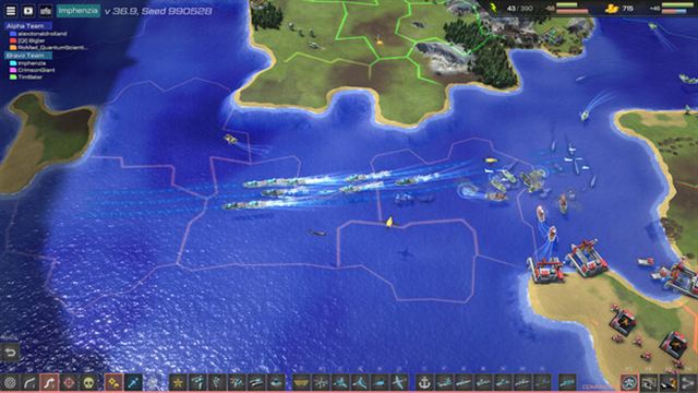 Hình ảnh gameplay Line War-GoldBerg