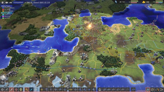Hình ảnh gameplay Line War-GoldBerg