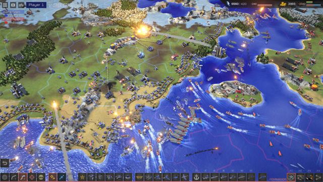 Hình ảnh gameplay Line War-GoldBerg