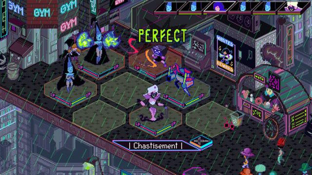 Hình ảnh gameplay Keylocker Turn Based Cyberpunk Action-TENOKE
