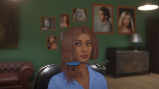 Hình ảnh gameplay Hairdresser Simulator Long Hair-TENOKE