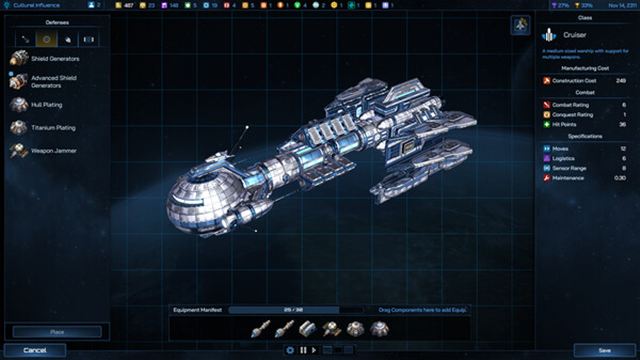 Hình ảnh gameplay Galactic Civilizations IV v2.7-P2P