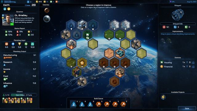 Hình ảnh gameplay Galactic Civilizations IV v2.91-P2P