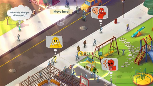 Hình ảnh gameplay Business Heroes Street Grub-TENOKE