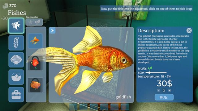 Hình ảnh gameplay Aquarist v20240916-P2P