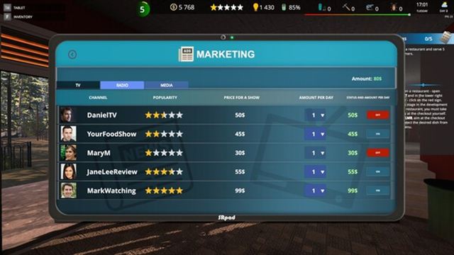 Hình ảnh gameplay Cafe Owner Simulator-TENOKE
