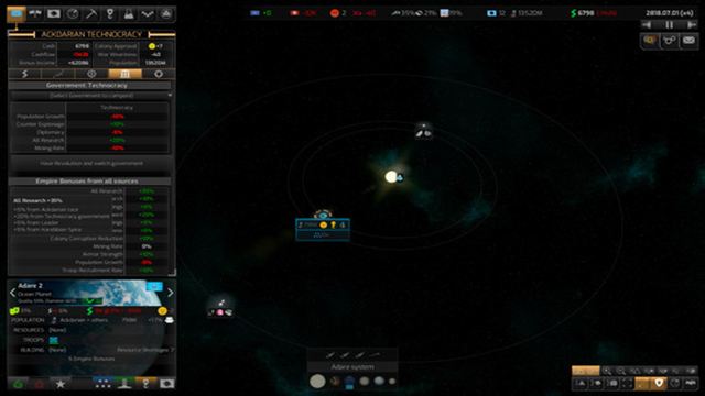 Hình ảnh gameplay Distant Worlds 2 Return of the Shakturi-SKIDROW