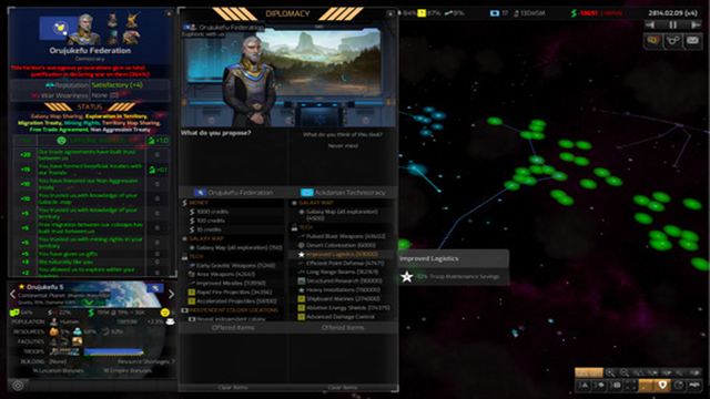 Hình ảnh gameplay Distant Worlds 2 Return of the Shakturi-SKIDROW
