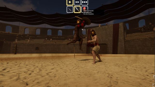 Hình ảnh gameplay CRIXUS Life of free Gladiator-TENOKE