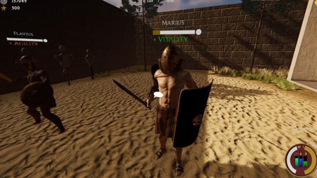 Hình ảnh gameplay CRIXUS Life of free Gladiator-TENOKE