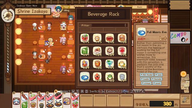 Hình ảnh gameplay Touhou Mystias Izakaya v4.2.0b-P2P