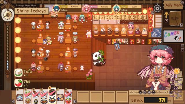 Hình ảnh gameplay Touhou Mystias Izakaya v4.3.0a-P2P