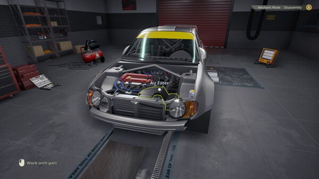 Hình ảnh gameplay Rally Mechanic Simulator-TENOKE