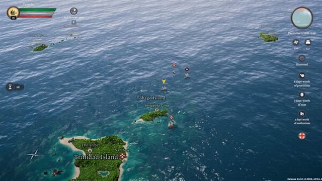 Hình ảnh gameplay Corsairs Legacy v0.3017 Early Access