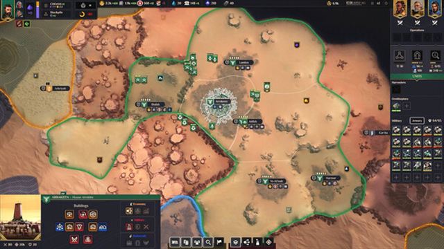 Hình ảnh gameplay Dune Spice Wars v2.1.7.32388-P2P