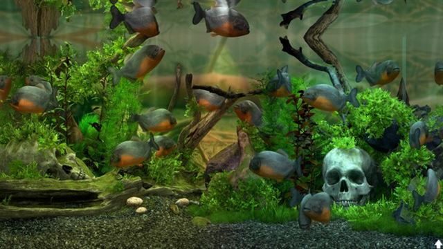 Hình ảnh gameplay Behind Glass Aquarium Simulator v1.1-P2P