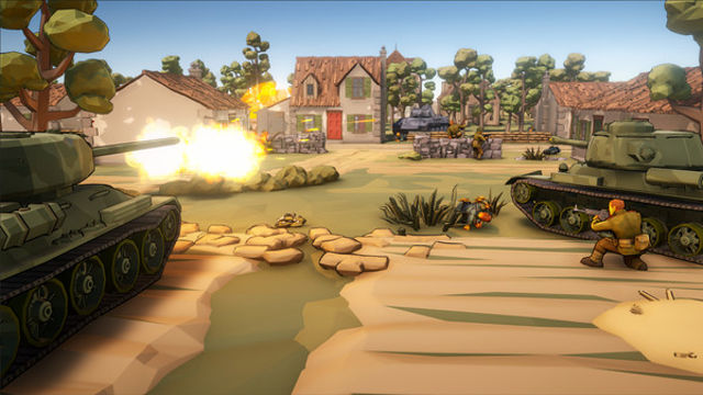 Hình ảnh gameplay Trench Lord Eastern Front-TENOKE