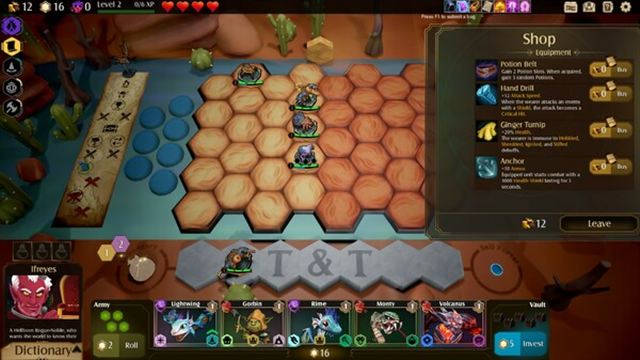 Hình ảnh gameplay Tales And Tactics v1.0.62-P2P