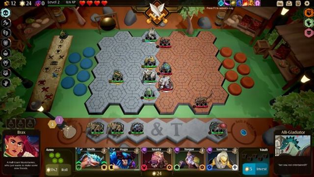 Hình ảnh gameplay Tales And Tactics v1.1.01-P2P