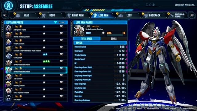 Hình ảnh gameplay GUNDAM BREAKER 4-RUNE