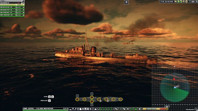 Hình ảnh gameplay Victory at Sea Atlantic WW II Naval Warfare-TENOKE
