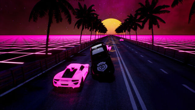 Hình ảnh gameplay Synthwave Burnout v20251001-P2P