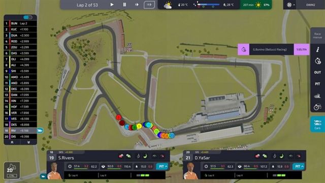 Hình ảnh gameplay Open Wheel Manager 2-TENOKE