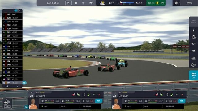 Hình ảnh gameplay Open Wheel Manager 2-TENOKE