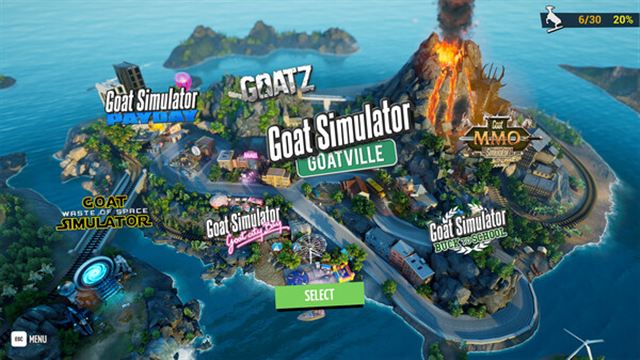Hình ảnh gameplay Goat Simulator Remastered-RUNE