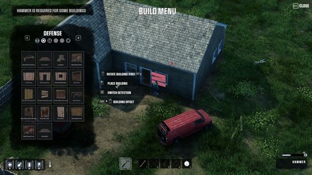 Hình ảnh gameplay HumanitZ Stronghold Early Access