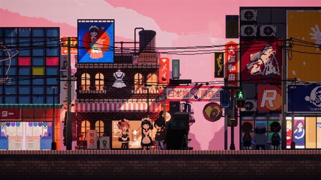 Hình ảnh gameplay Maid Cafe on Electric Street v1.06-P2P