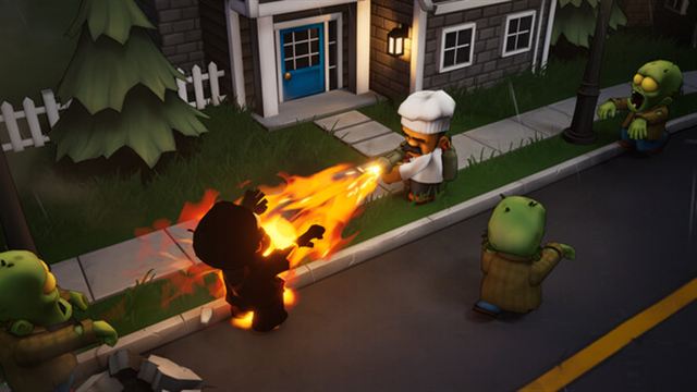 Hình ảnh gameplay Zombieville USA 3D-P2P