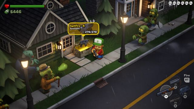 Hình ảnh gameplay Zombieville USA 3D v1.07-P2P