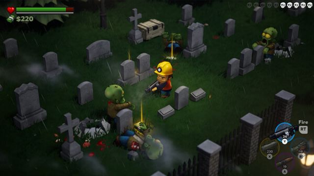 Hình ảnh gameplay Zombieville USA 3D v1.07-P2P