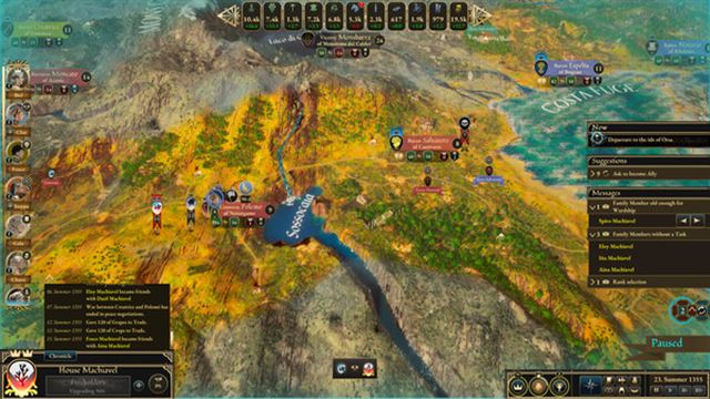 Hình ảnh gameplay Great Houses of Calderia-TENOKE