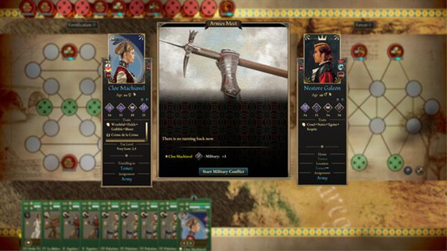 Hình ảnh gameplay Great Houses of Calderia-TENOKE